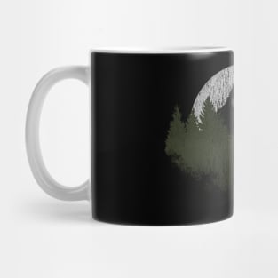 Visit Camp Sasquatch - Camping Moon Bigfoot TDesign SF4 Mug